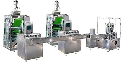 Línea Automática de Empaquetado en Sobres Tipo Sachet & Estuchado